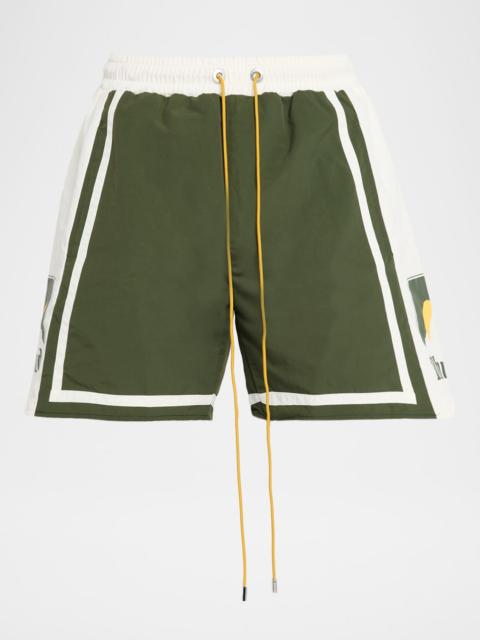 Rhude Men's Moonlight Logo Shorts