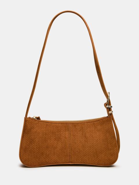 STEVE MADDEN TANZIE WOVEN BAG TOBACCO