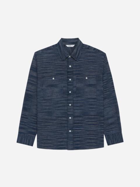 3sixteen Commuter Shirt ~ Handloom Midnight Microcheck