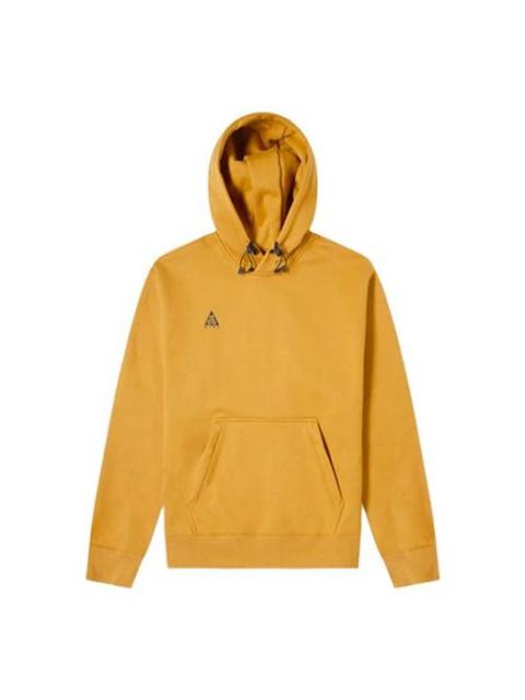 Nike ACG Hoody Casual Sports Fleece Stay Warm Yellow BQ3453-790