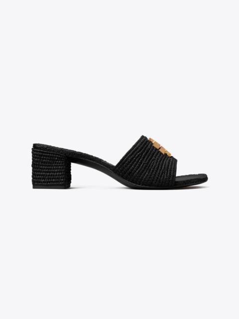 TORY BURCH Eleanor Raffia Heeled Sandal