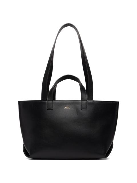 A.P.C. Black Drummer Small Tote
