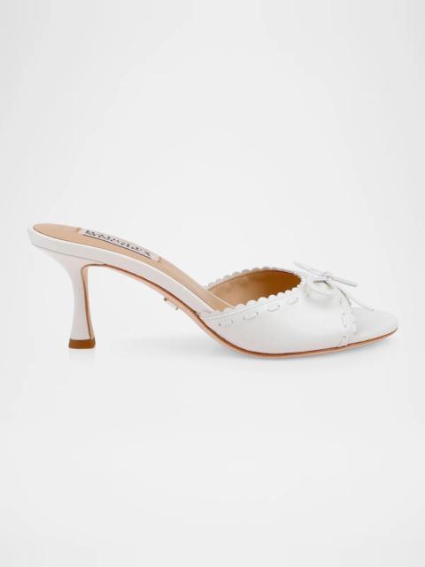 BADGLEY MISCHKA 65mm Yaritza Leather Mules