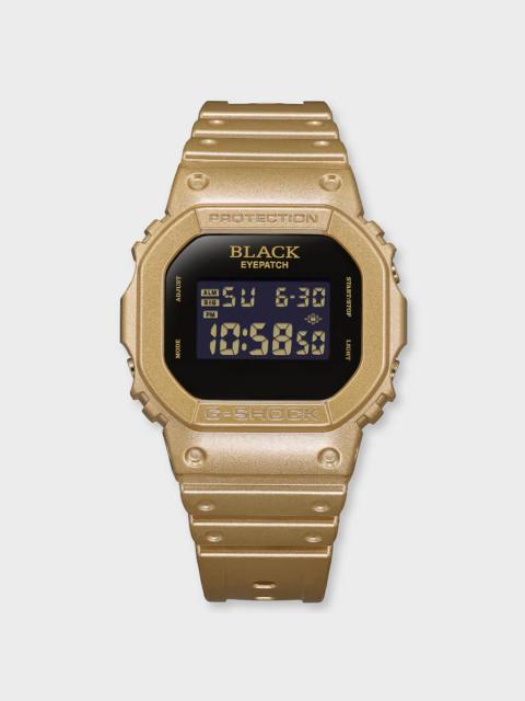 G-SHOCK G-SHOCK X BLACKEYEPATCH DW5600 - BLACK/GOLD