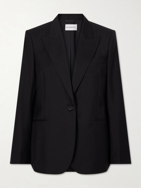 Givenchy Pinstriped Wool Blazer
