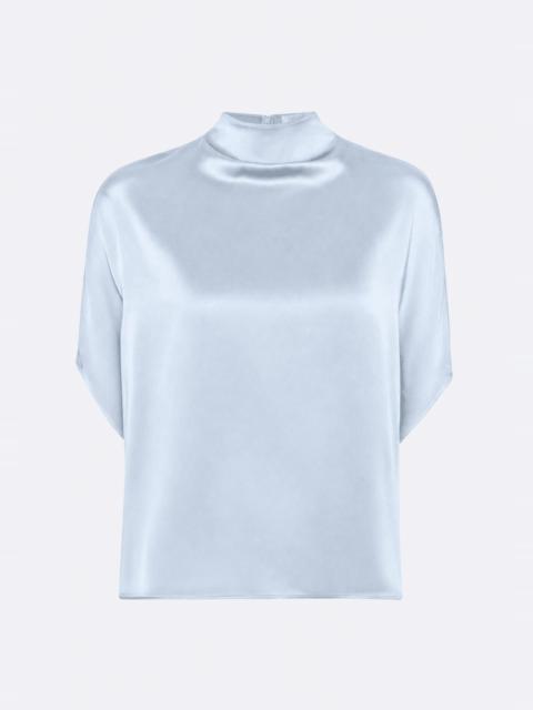 LAPOINTE Satin Cape Tee