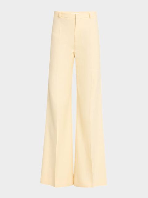 Chloé High-Rise Flare Tailored Trousers