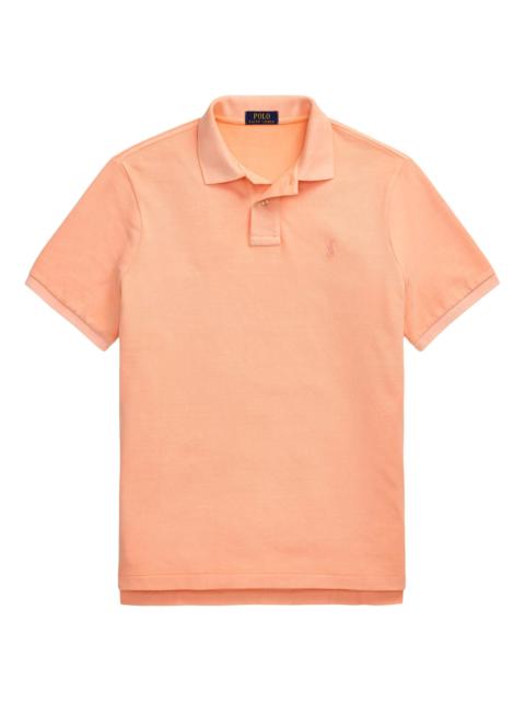 Polo Ralph Lauren Men's Classic-Fit Mineral-Dyed Mesh Polo Shirt - Amber
