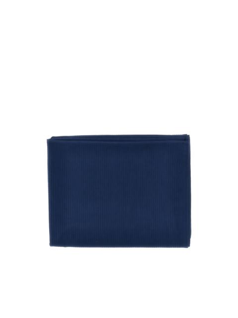 EMPORIO ARMANI logo-jacquard beach towel