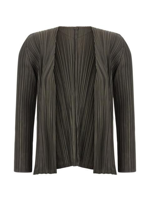 Pleats Please Issey Miyake 'Mellow Pleats' Cardigan