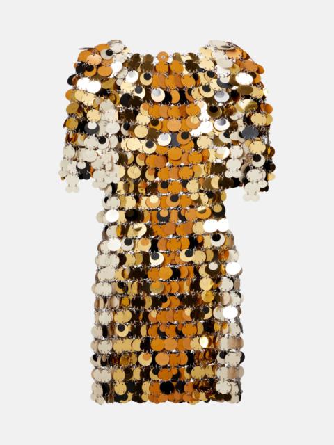 rabanne Embellished minidress