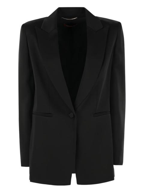 Max Mara tuxedo-style tailored blazer