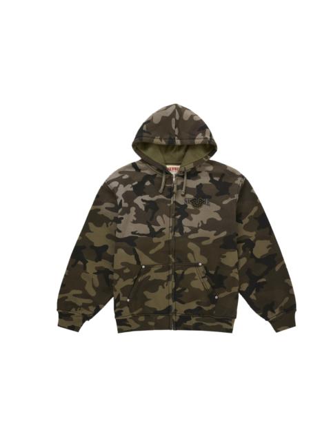 Supreme Supreme True Religion Zip Up Hooded Sweatshirt (FW25) Woodland Camo