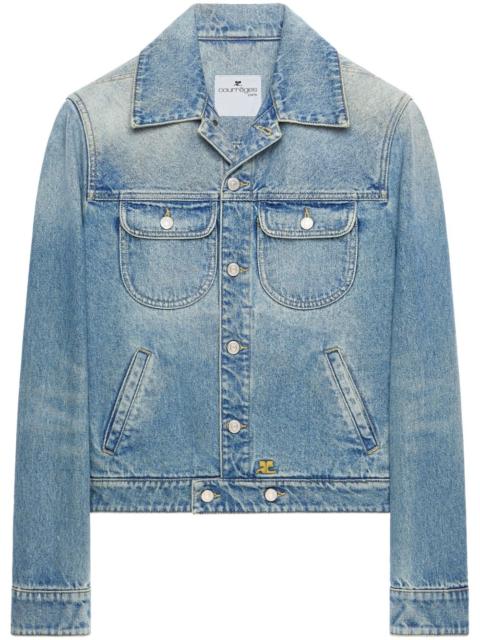 courrèges denim jacket
