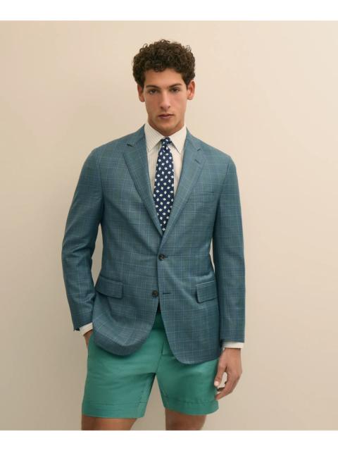 Brooks Brothers Classic Fit Wool Check Sport Coat