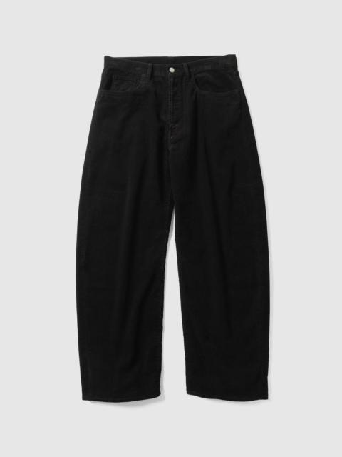 ssstein Vintage Corduroy Round Pants Black