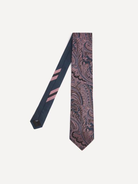 Dries Van Noten Paisley Printed Silk Tie