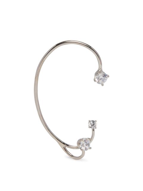PANCONESI Silver Three Point Ear Cuff