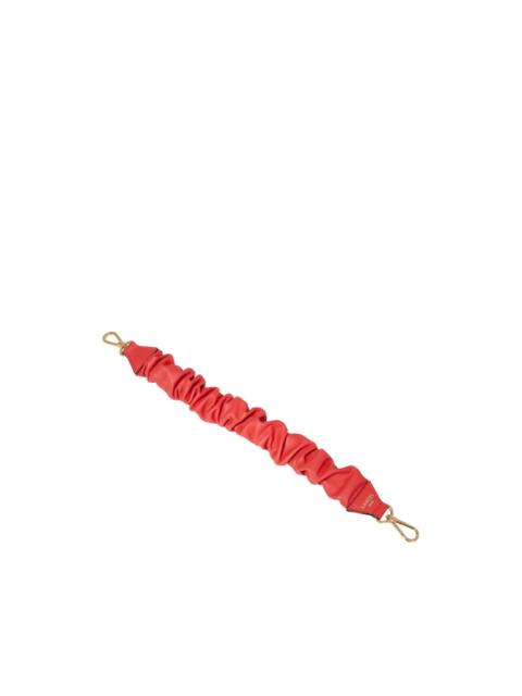 LANCEL Origami zipper smooth strap bag