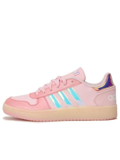 (WMNS) adidas neo Hoops 2.0 Pink/White H02712