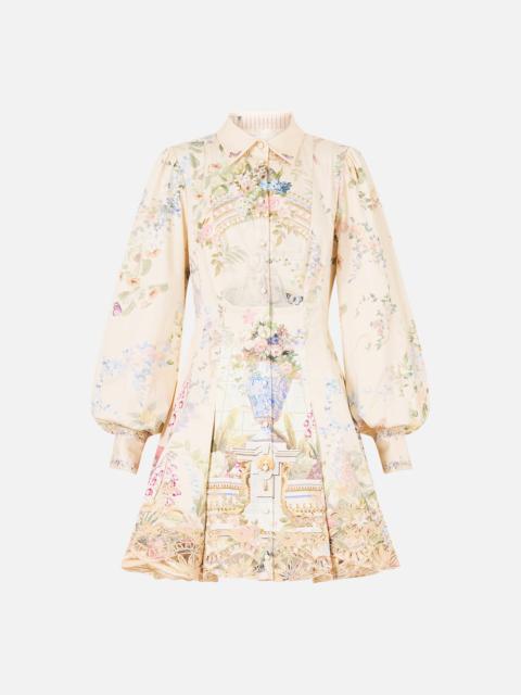 CAMILLA SHORT BUTTON FRONT SHIRT DRESS MIDSUMMER MASTERPIECE