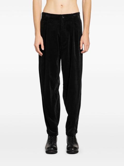 Y-3 side-zip trousers