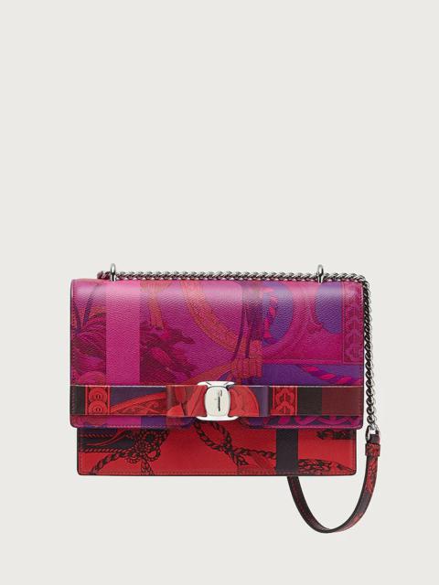FERRAGAMO VARA BOW CROSS BODY BAG (M)