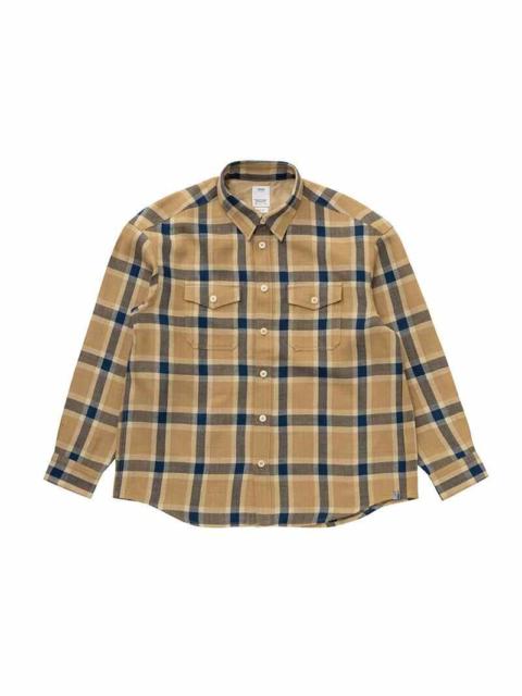 visvim SS LANGER SHIRT HICKORY DMGD | REVERSIBLE