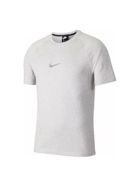 Nike Nike Sportswear Casual Training Round Neck Short Sleeve Gray CK2979-902