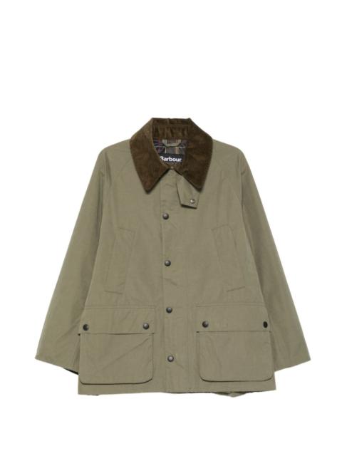 Barbour corduroy-collar jacket