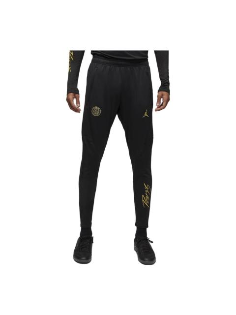 Jordan Air Jordan Dri-FIT Knit Football Pants Paris Saint-Germain Strike 'Black' DR4738-010