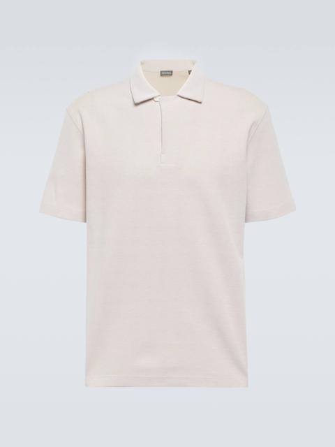 Cotton polo shirt