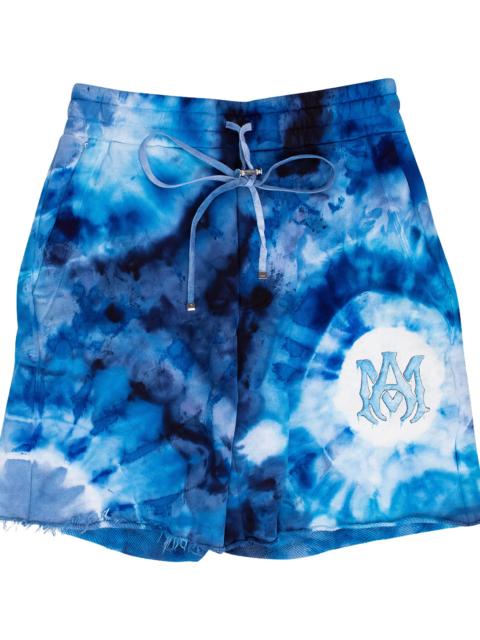 AMIRI Tie Dye Ma Sweatshorts "Blue" SS22MJL025_BLUE