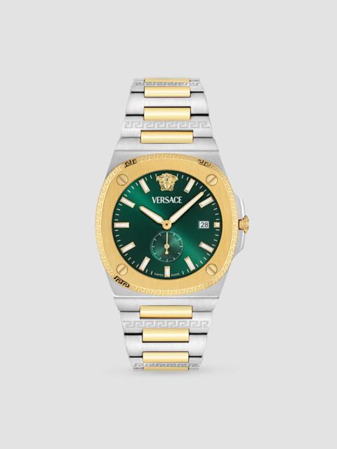 VERSACE Men's Tolomeo Two-Tone Stainless Steel Bracelet Watch/40MM - Two Tone