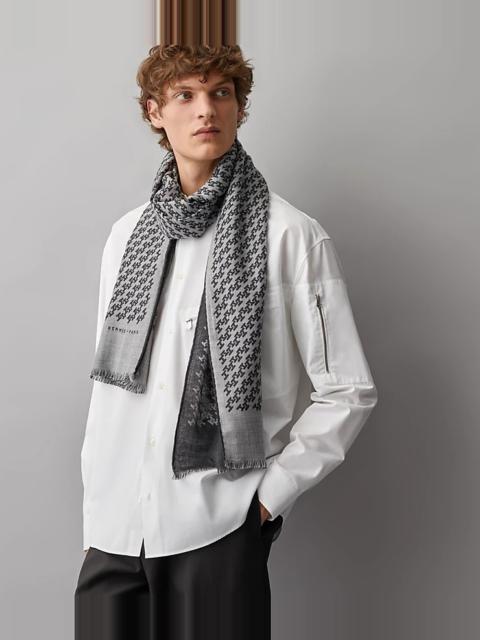 Hermès H Imbriques muffler