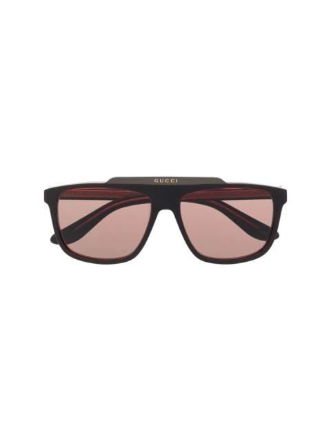 GUCCI pilot-frame sunglasses