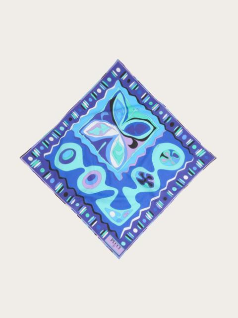 PUCCI ANGOLI PRINT COTTON CARRÈ
