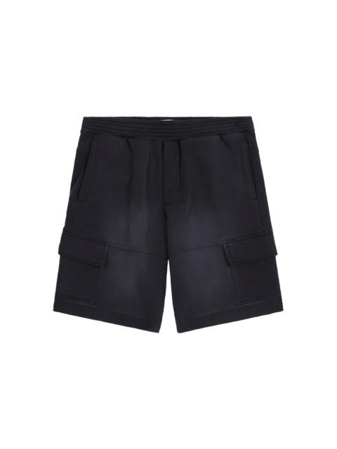 1017 ALYX 9SM BLACK GARMENT DYE CARGO SHORTS