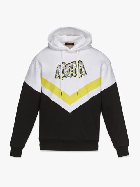 MCM Men’s Cubic Logo Hoodie in Organic Cotton