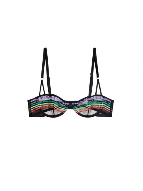 Fleur du Mal Fleur Stripe Balconette Bra
