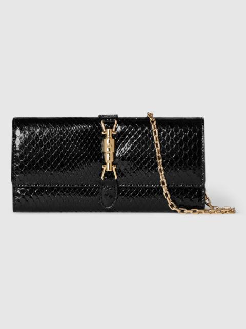 GUCCI Gucci Jackie python wallet on chain