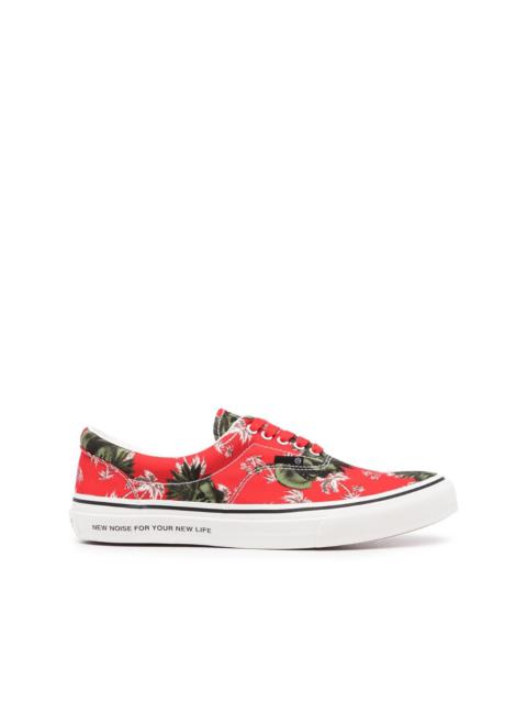 UNDERCOVER palm tree-print sneakers