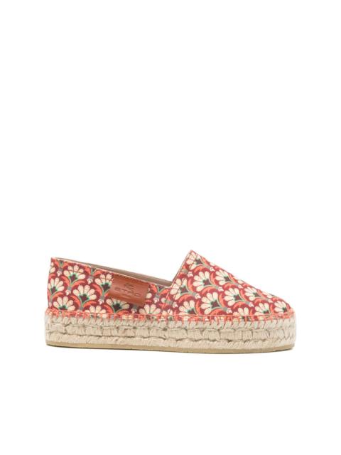Etro floral-print espadrille