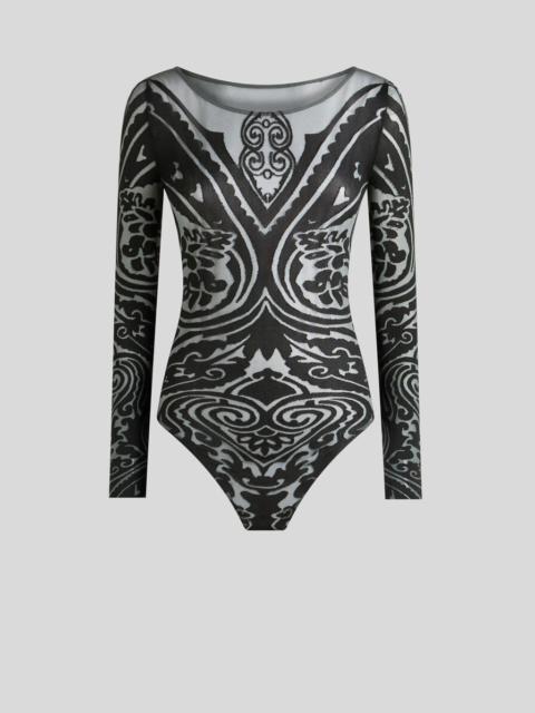Etro PAISLEY TATTOO BODYSUIT