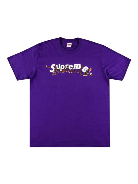 Supreme Smile Tee Purple