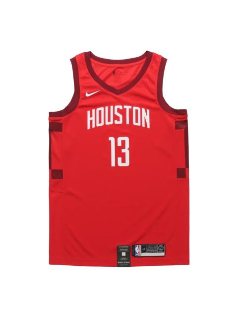 Nike Nike Earned Edition NBA limited Sports Basketball Jersey SW Fan Edition Rockets 13 Red BQ1161-658