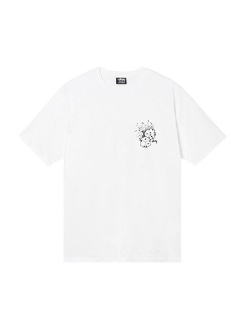 Stussy Fire Dice Tee 'White'