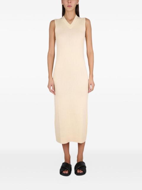 Aspesi V-neck midi dress