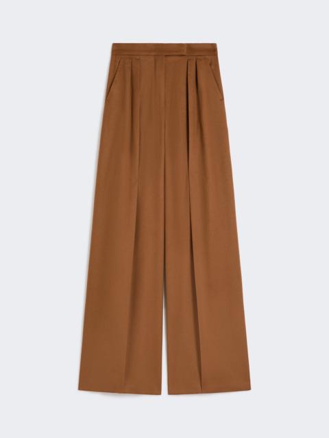 Max Mara BORNEO1234 Wide, camel colour trousers