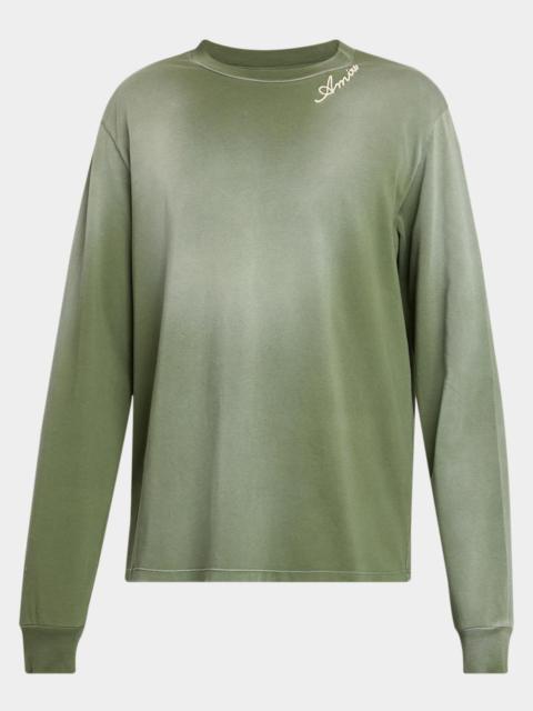 AMIRI Logo-Embroidered Cotton T-Shirt